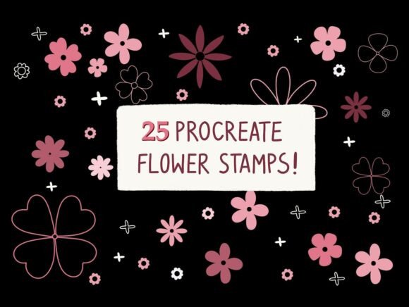 25 Procreate Flower Stamps: A Practical Guide to Better Botanical Illustrations