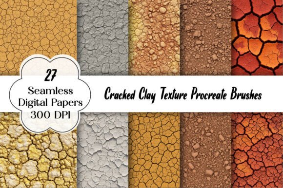 Cracked Clay Texture Procreate Brushes Guide