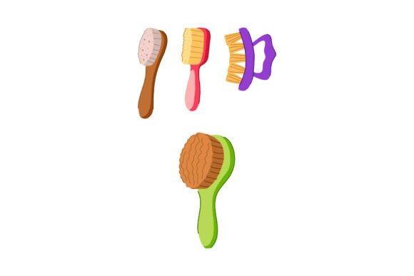 Different Brushes Vector Collection for Design