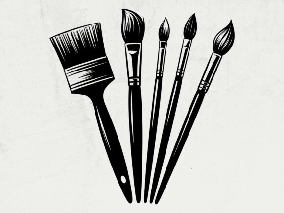 Paint Brushes Svg and Art Brush Silhouette: A Practical Guide for Creators