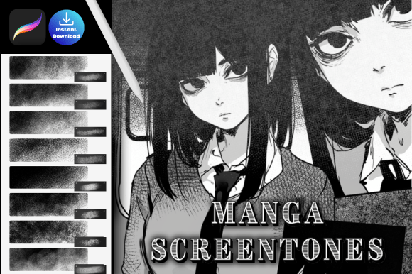Procreate Manga Screentone Brush: Achieving the Classic Print Aesthetic Digitally