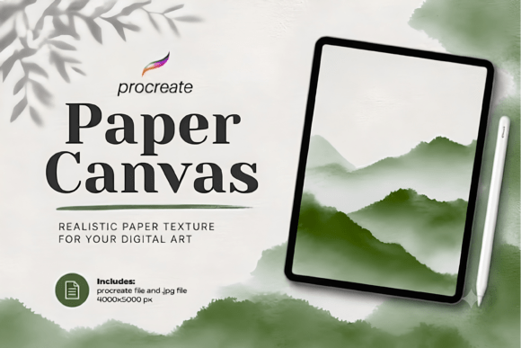Procreate Paper Canvas Realistic Texture Guide