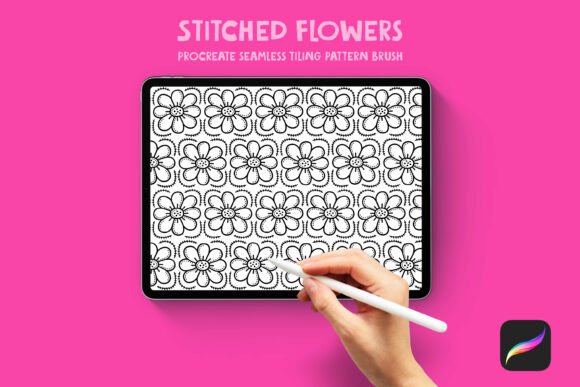 Stitched Flowers Procreate Brush: Evaluating Seamless Pattern Tools for Handcrafted Designs